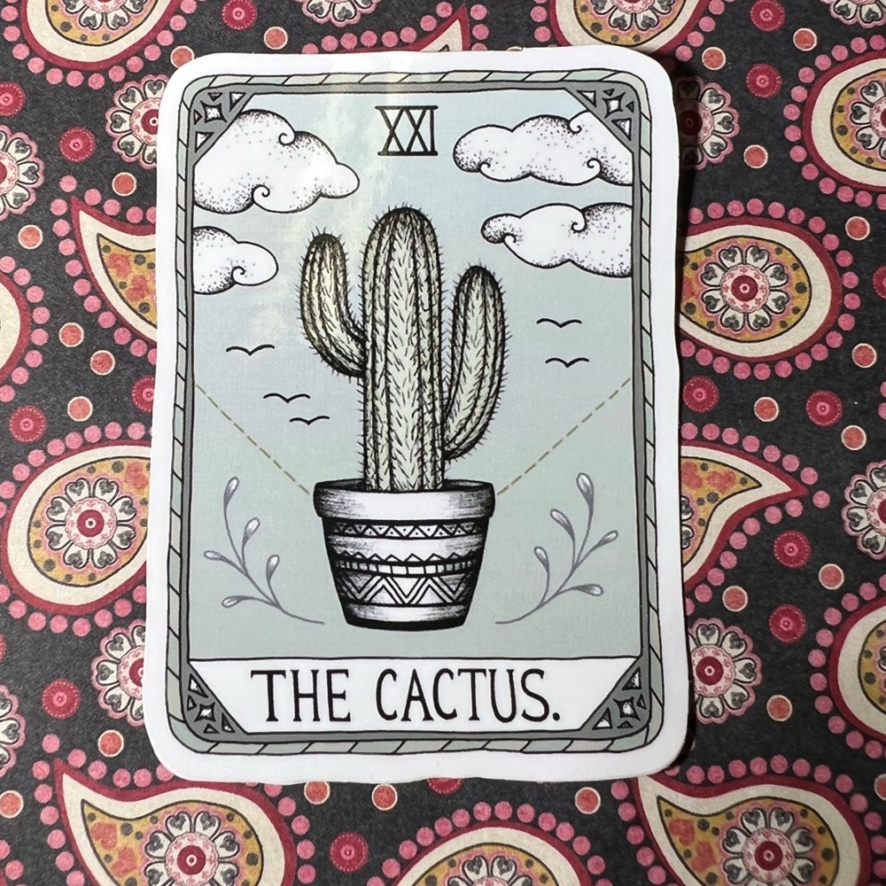 The CACTUS Tarot Witchy Spiritual Light Worker Magick Occult Reader Fortune